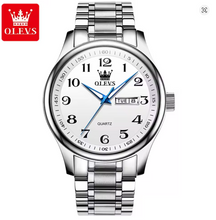Crownline - Men's Luxury Watch with Stainless Steel Build, Date Display & Chronograph Features