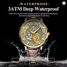 Imperium Classic - Men's Luxury Watch with Stainless Steel & Leather Build, Date Display & Chronograph Features
