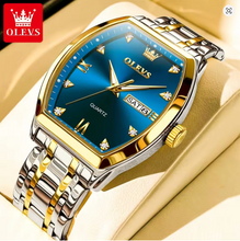 Aurelius - Men's Luxury Watch with Stainless Steel Build, Date Display & Chronograph Features