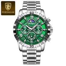 Luxury Military Watches For Men - Stainless Steel Quartz Waterproof Luminous