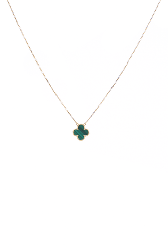 Alhambra Malachite Necklace
