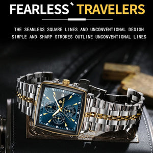 PrestigeChrono - ZaneLuxe High-End Modern Watches for Men - Binbond Chronograph