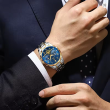 AstroVanta - ZaneLuxe Luxury Men's Automatic Watch Gold & Silver