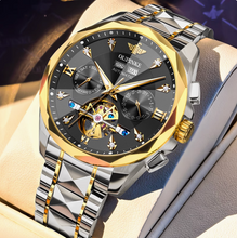 AstroVanta - ZaneLuxe Luxury Men's Automatic Watch Gold & Silver